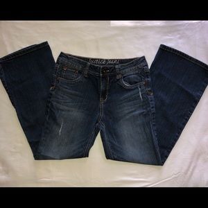 Dark wash Justice jeans